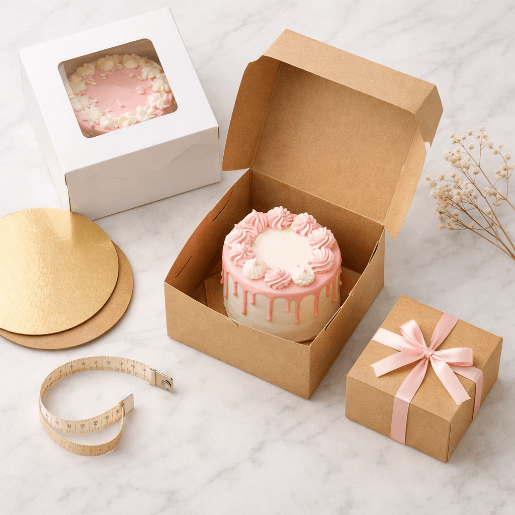How to Choose the Right Cake Box Size: The Complete Guide for Indian Bakers (2026) - Bakeyy.com