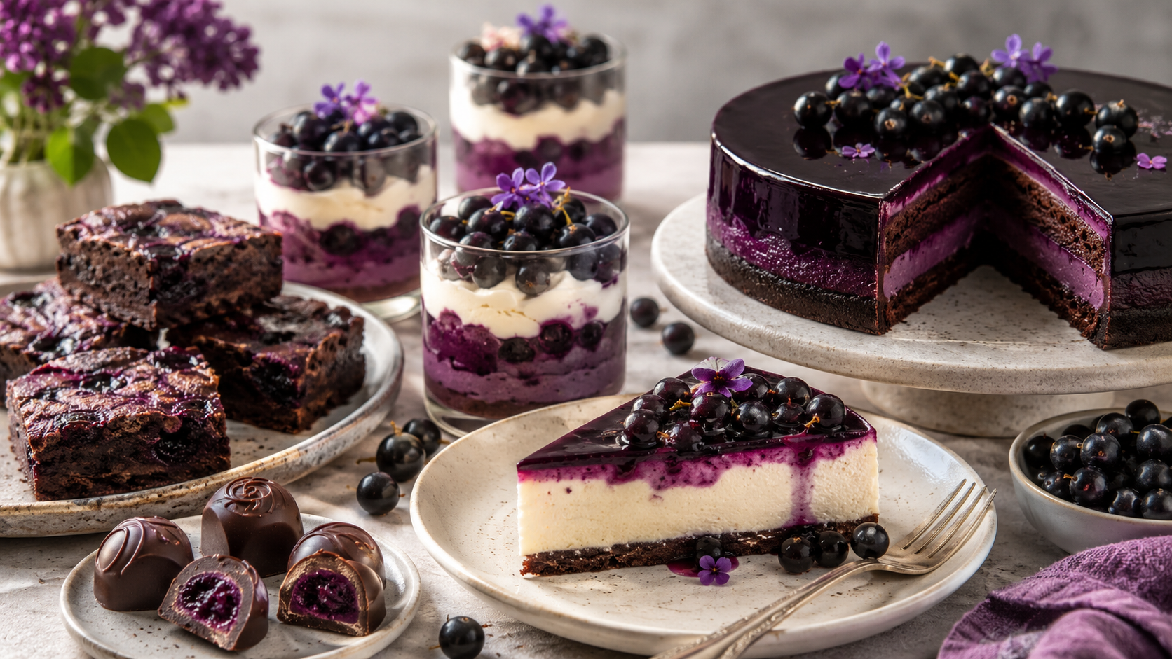 Black Currant Desserts Trend 2026: How to Make, Package, Price and Sell Blackcurrant Cakes, Cheesecakes, Brownies, Mousse Cups and Chocolates in India
