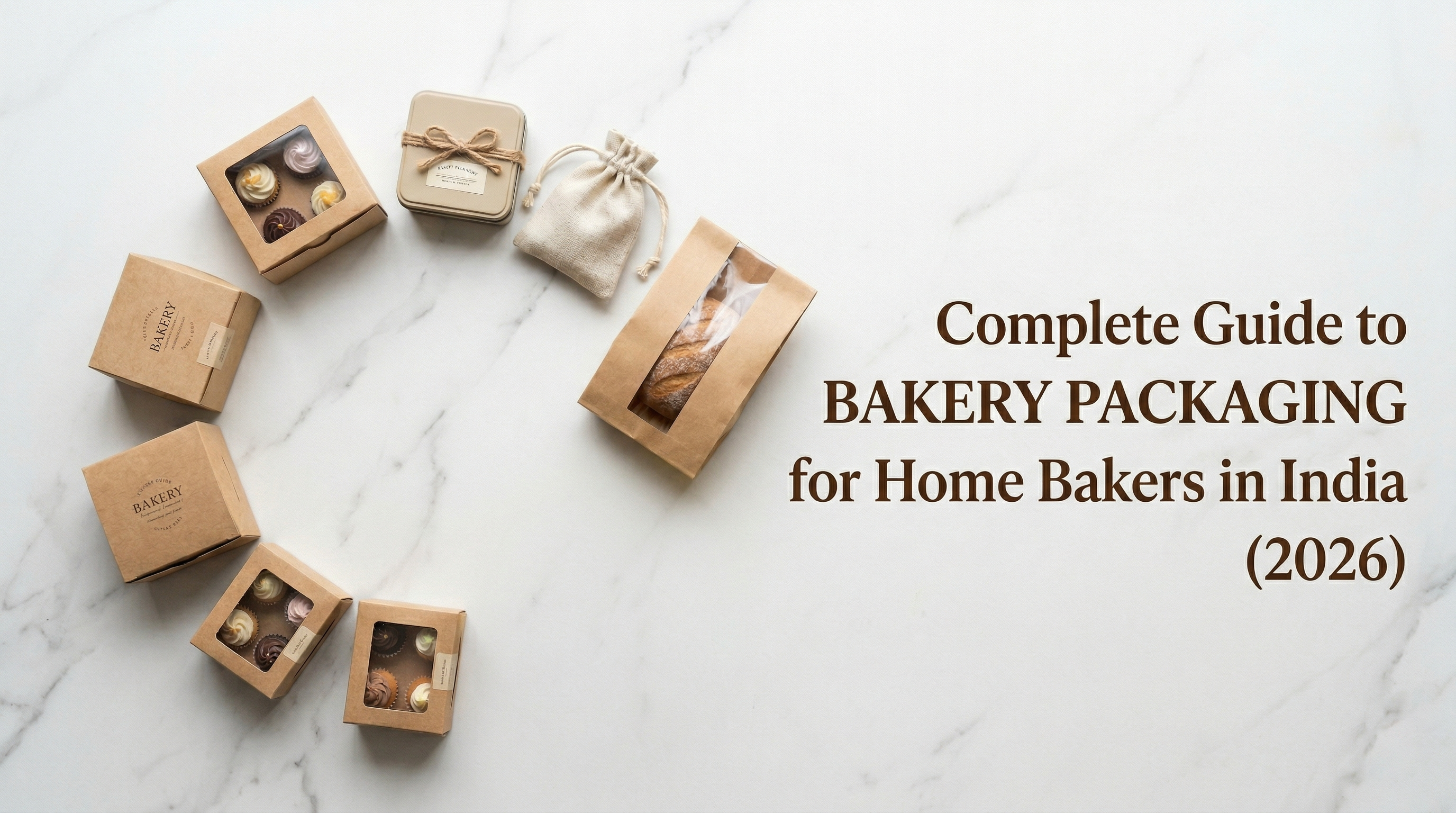 Complete Guide to Bakery Packaging for Home Bakers in India (2026)