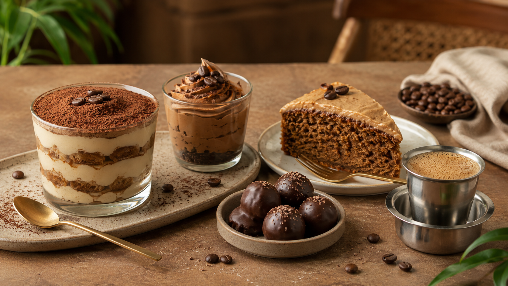 Filter Coffee Desserts 2026: Tiramisu, Cakes, Mousse Cups and Chocolate Ideas for Indian Bakers