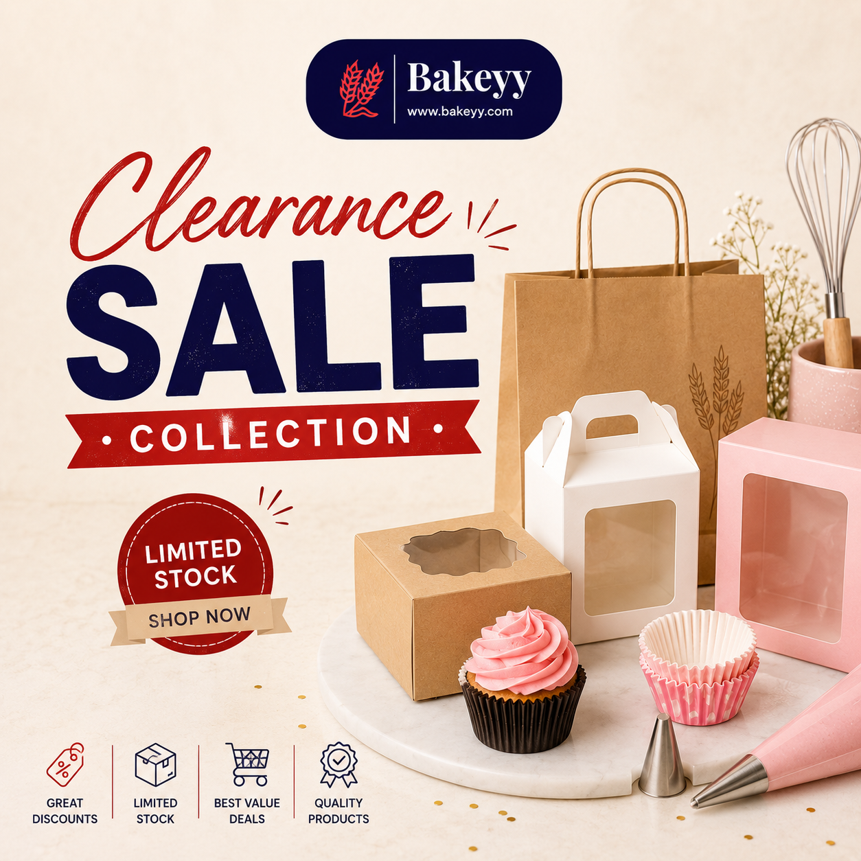 Bakeyy Clearance Sale Collection