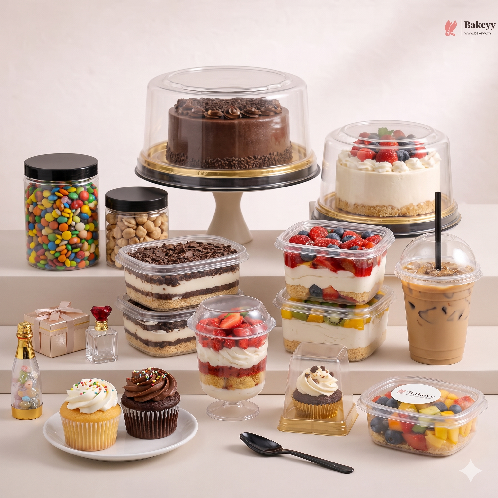 Plastic Dessert Tubs