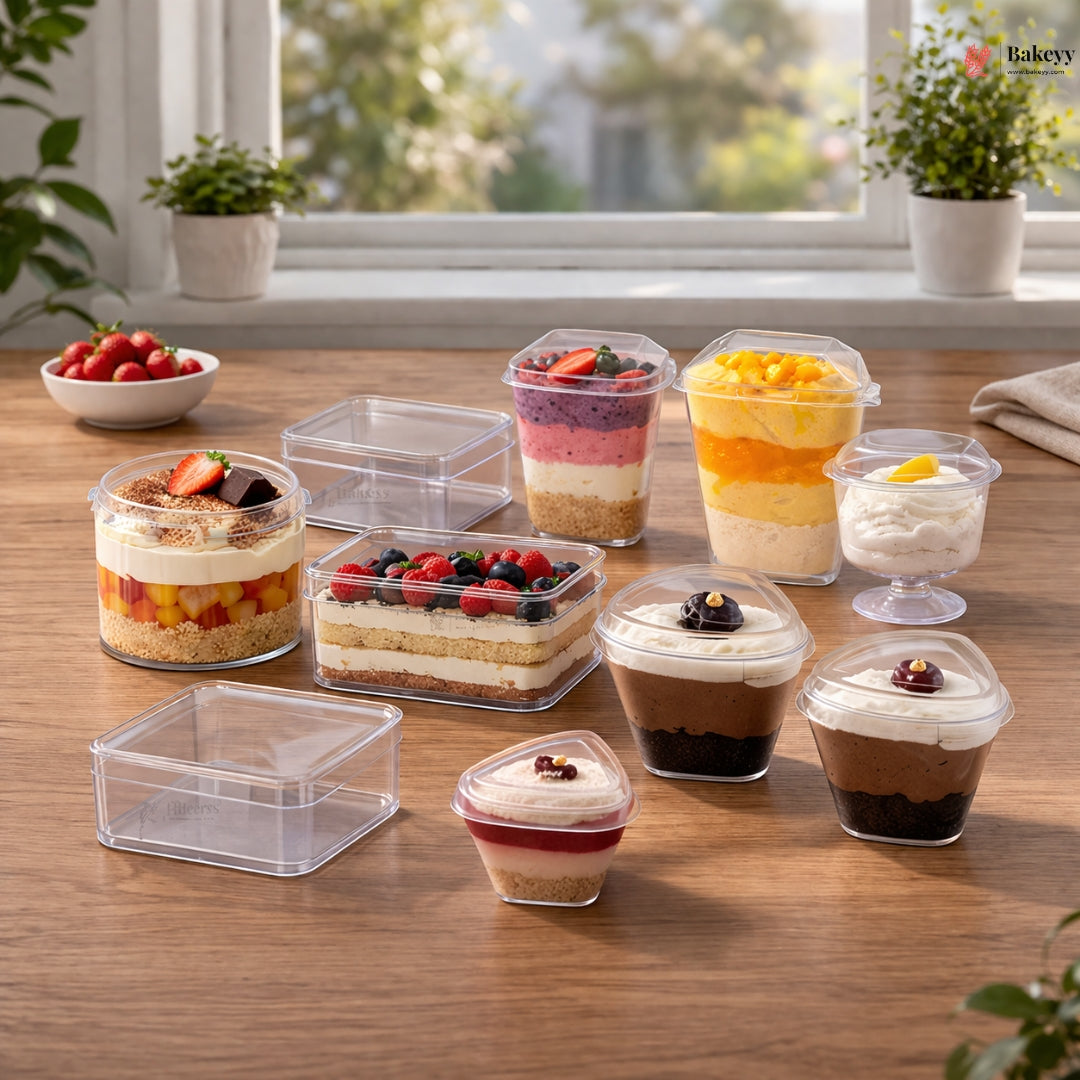 Acrylic Dessert Tubs