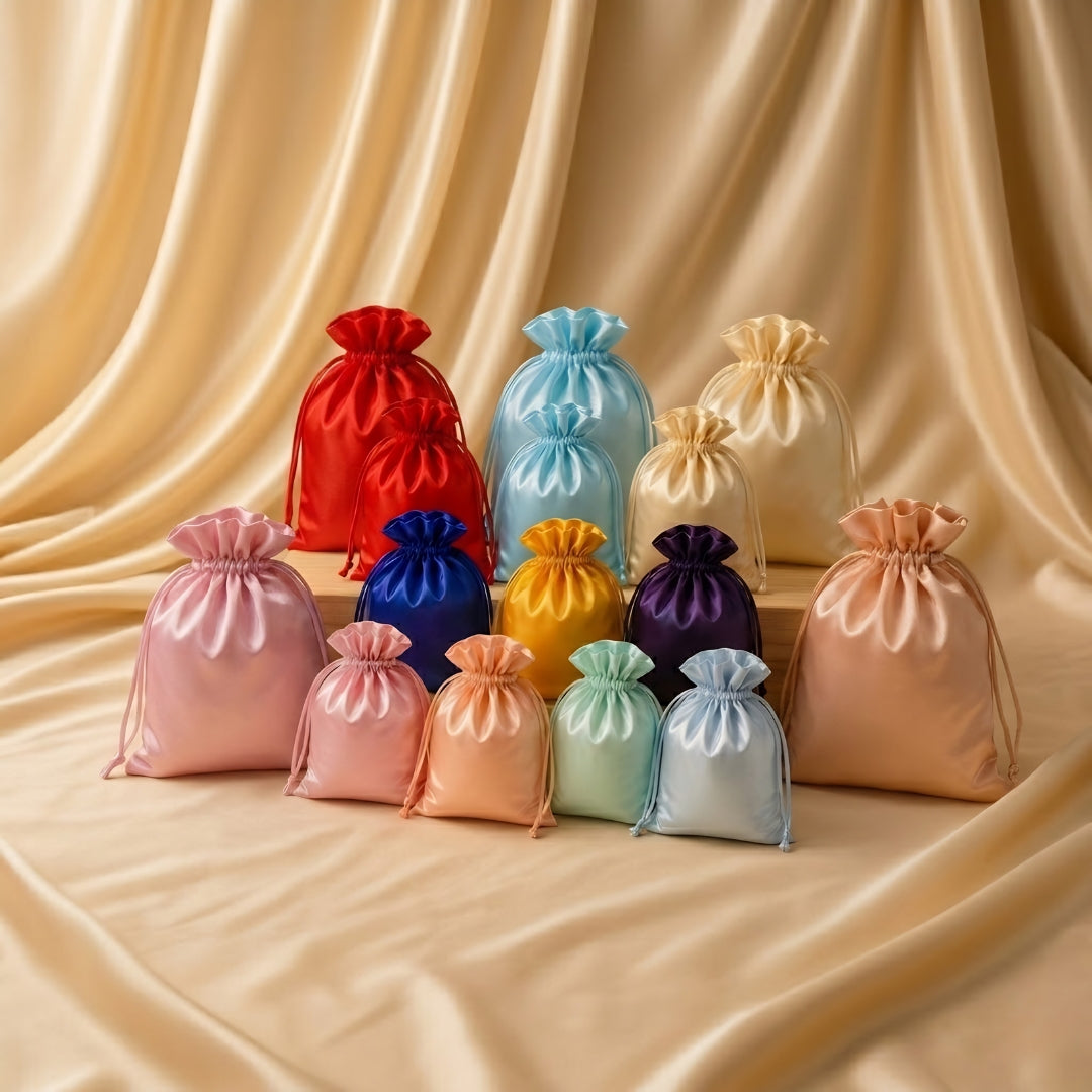 Satin Potli bag - Bakeyy.com