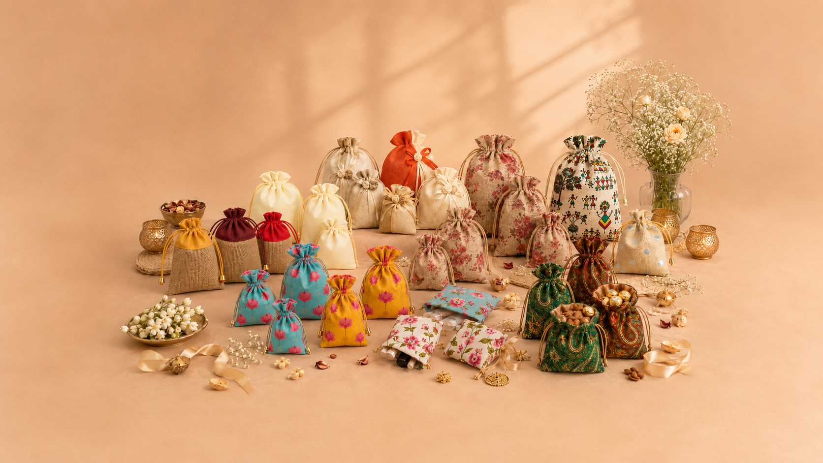 Potli Bags - Bakeyy.com