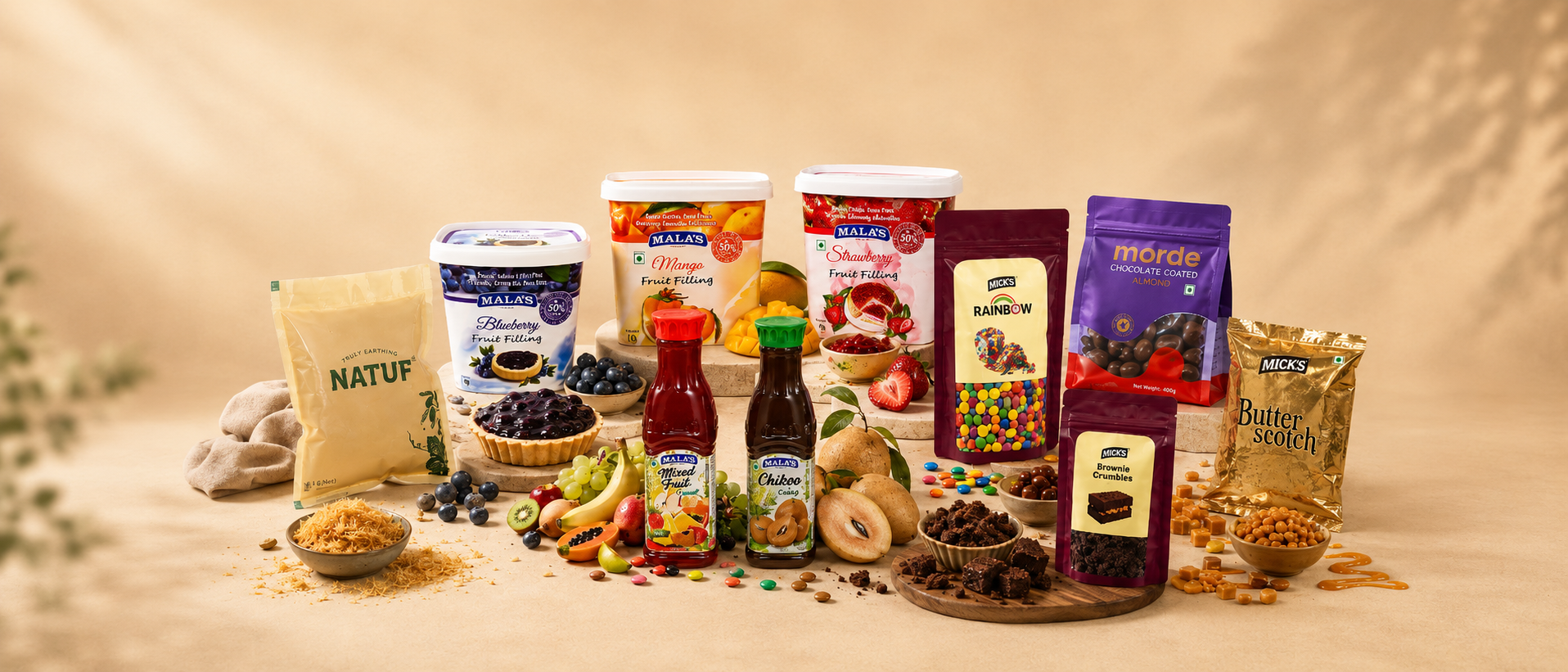 Fillings and Toppings - Bakeyy.com
