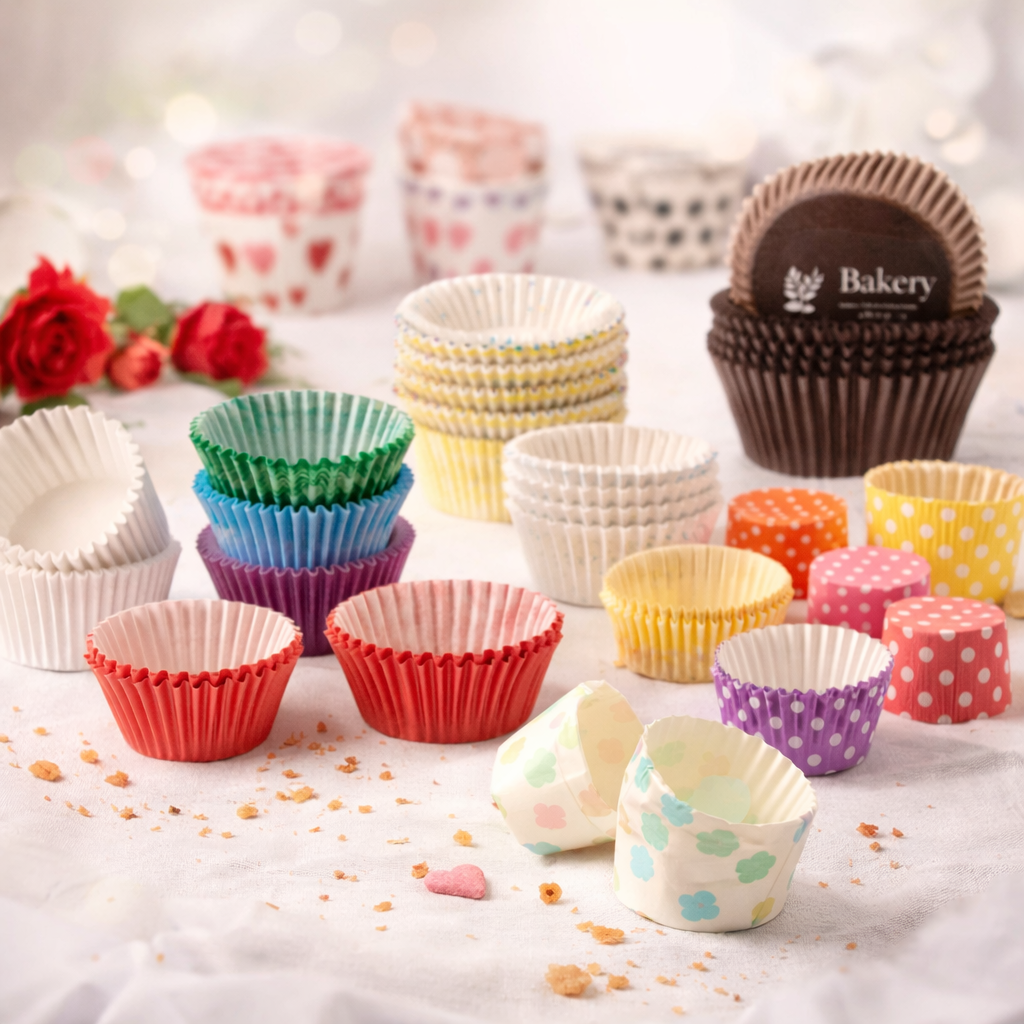 V - Day Cupcake Liners - Bakeyy.com