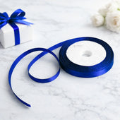 1/4 Inch Satin Ribbon Roll | Premium Decorative Gift Wrapping Ribbon for Packaging | 6.5 Meter Length Per Roll | Pack of 20