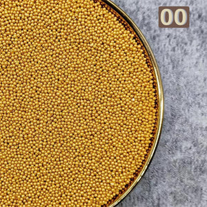 Round Ball Sprinkles - 200 Gram - Bakeyy.com - India - Round Ball Sprinkles - 200 Gram - 00 / Gold