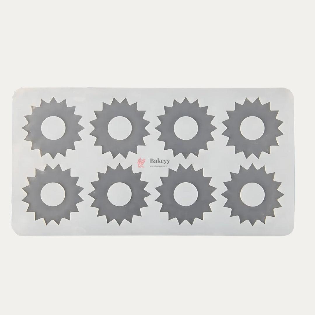 Round Wheel Shaped Garnishing Sheet| 1 Piece - Bakeyy.com - India - Round Wheel Shaped Garnishing Sheet| 1 Piece - Default Title