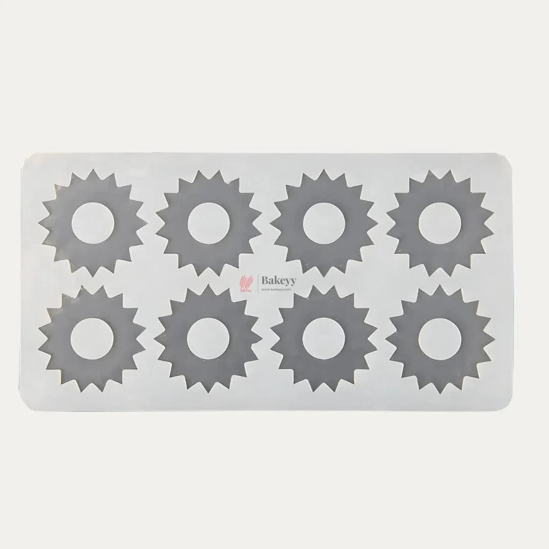 Round Wheel Shaped Garnishing Sheet| 1 Piece - Bakeyy.com - India - Round Wheel Shaped Garnishing Sheet| 1 Piece - Default Title