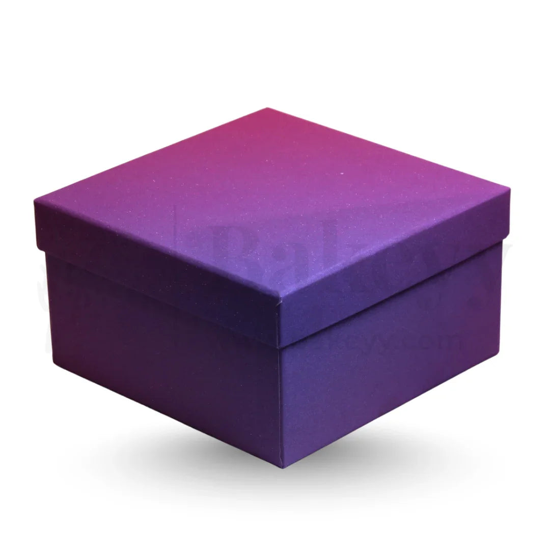 Premium Purple Glitter Hamper Gift Box – Pack of 1