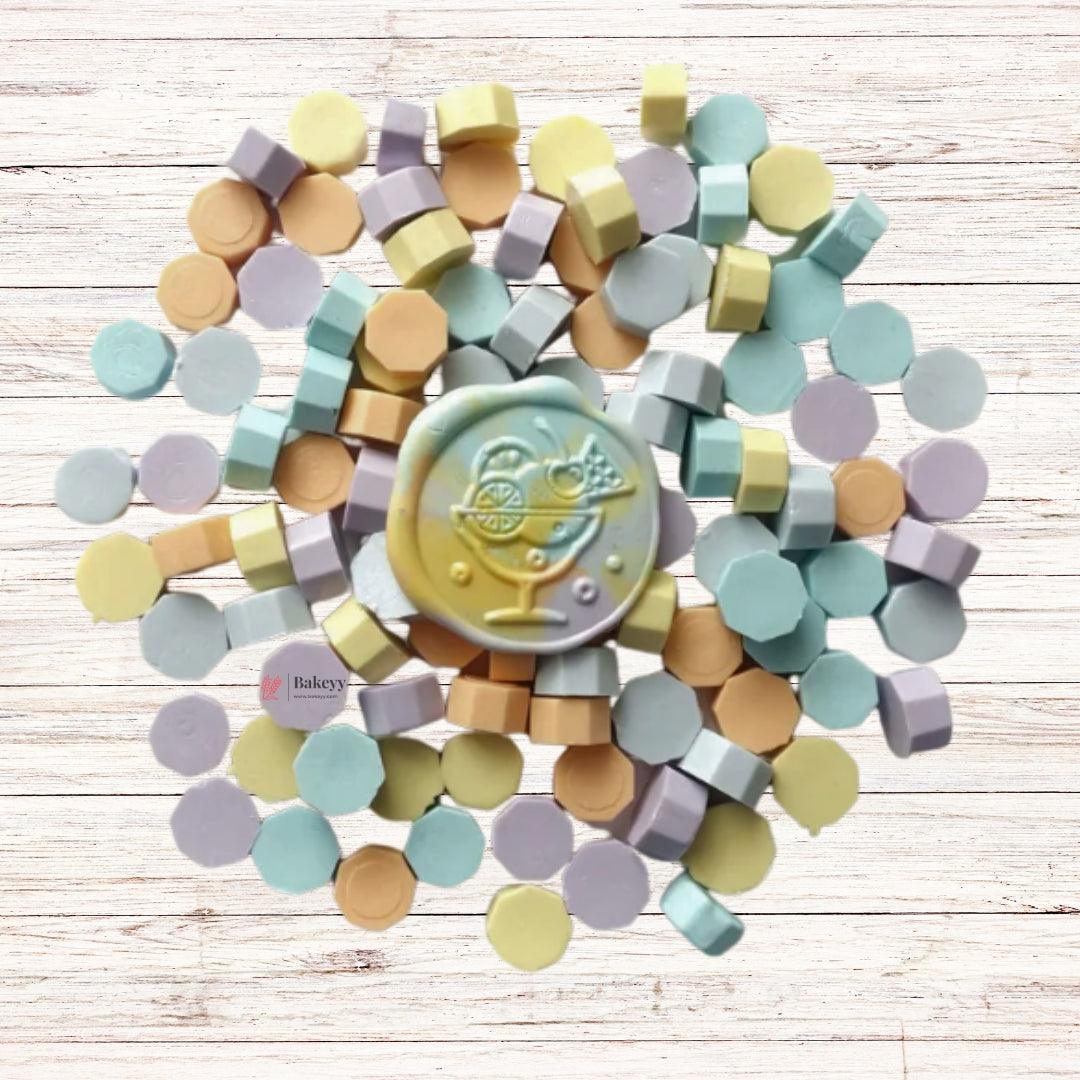 Multicolour Wax Seal Beads, 100g - Bakeyy.com - India - Multicolour Wax Seal Beads, 100g - Default Title