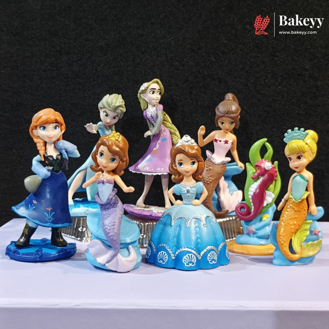 Princess Character Cake Toppers for Girls Birthday | Cake Decoration | Pack of 1