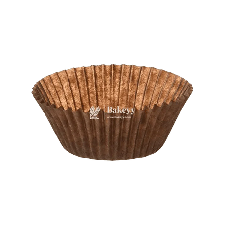 10 CM Brown Colour Cupcake Liners | 1000 pcs | Baking Cup - Bakeyy.com - India - 10 CM Brown Colour Cupcake Liners | 1000 pcs | Baking Cup - Default Title