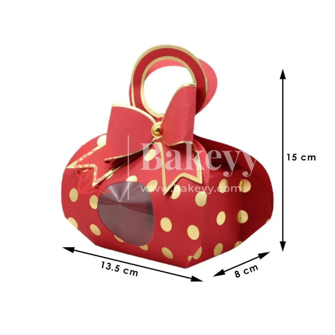 10pcs-bowtie-gift-box-wedding-party-favor-boxes-with-window-candy-packaging-bag-small-box-kraft-paper-box-with-handle-bakeyy-com-10 - Bakeyy.com