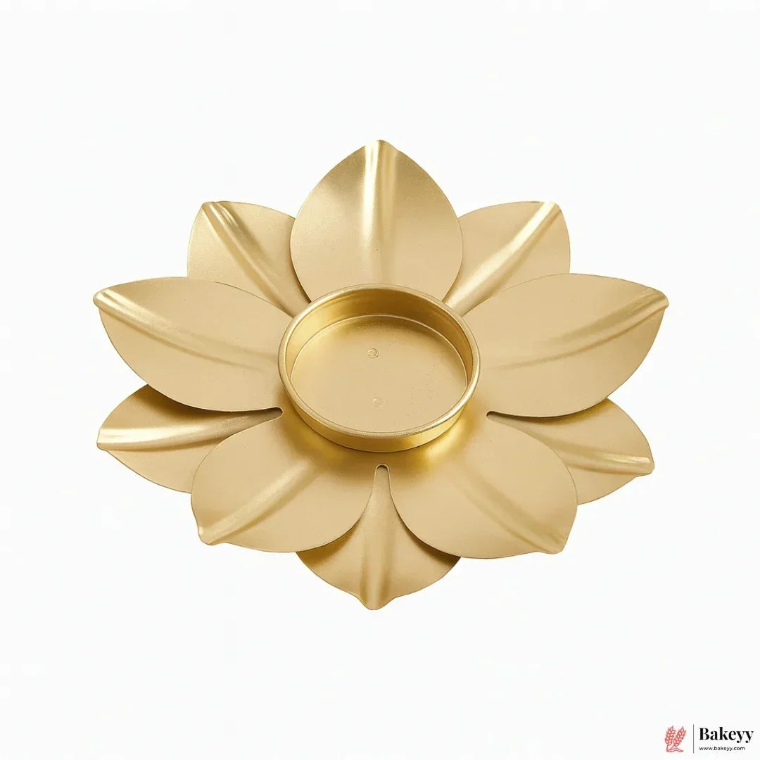 Leaf Design Candle Holder | 1 Piece - Bakeyy.com - India - Leaf Design Candle Holder | 1 Piece - Default Title