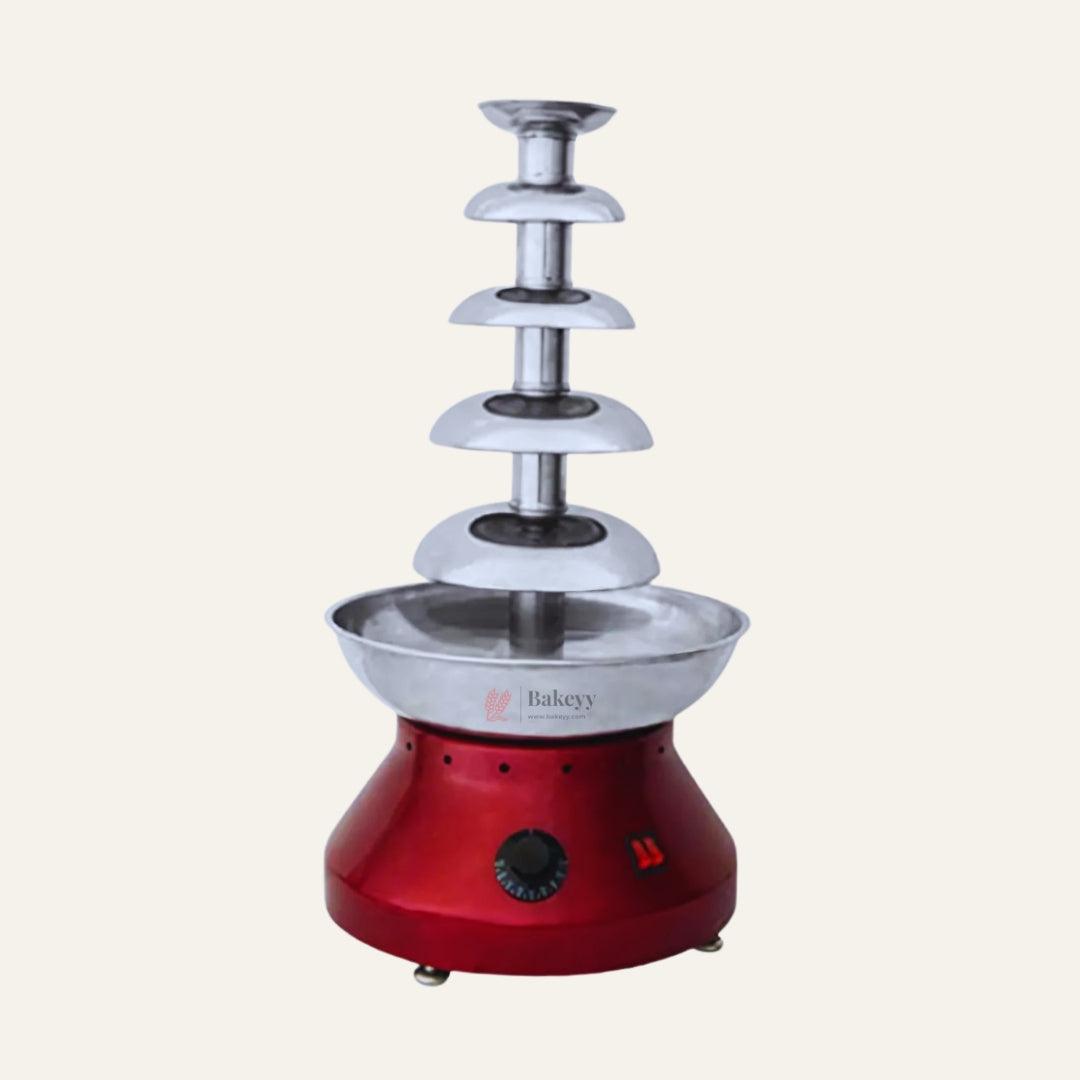 5 Layer Electric Chocolate Fountain Machine | 1 Piece - Bakeyy.com - India - 5 Layer Electric Chocolate Fountain Machine | 1 Piece - Default Title