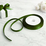 1/2 Inch Satin Ribbon Roll | Premium Decorative Gift Wrapping Ribbon for Packaging, Hampers & Crafts | 7.5 Meter Length Per Roll | Pack of 10