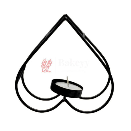 Decorative Candles Stand Perfect for Gifting | V - Day Decor - Bakeyy.com - India - Decorative Candles Stand Perfect for Gifting | V - Day Decor - Gold