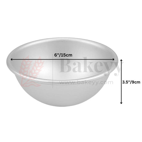 6" Semi Circle Cake Mould| Perfect for Baking Half Round Cakes| 1 Piece - Bakeyy.com - India - 6" Semi Circle Cake Mould| Perfect for Baking Half Round Cakes| 1 Piece - Default Title