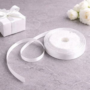 1/4 Inch Satin Ribbon Roll | Premium Decorative Gift Wrapping Ribbon for Packaging | 6.5 Meter Length Per Roll | Pack of 20