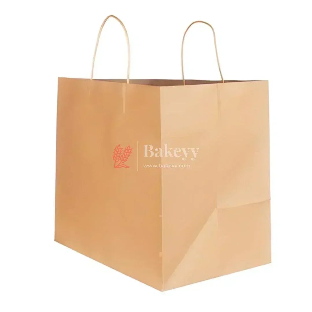 10inch Paper Cake Bag | Sweets, Chocolate, Snacks - Bakeyy.com - India - 10inch Paper Cake Bag | Sweets, Chocolate, Snacks - Pack of 50 / 10" Cake Bag