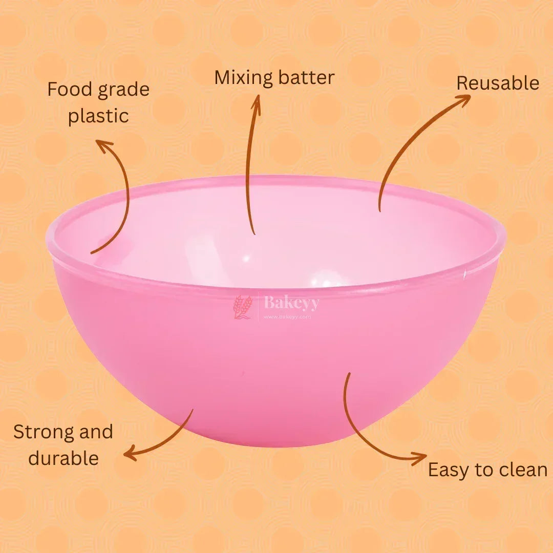 Cake mixing bowl | Batter Mixing Bowl | Baking Accessories | 1 piece - Bakeyy.com - India - Cake mixing bowl | Batter Mixing Bowl | Baking Accessories | 1 piece - Extra Small