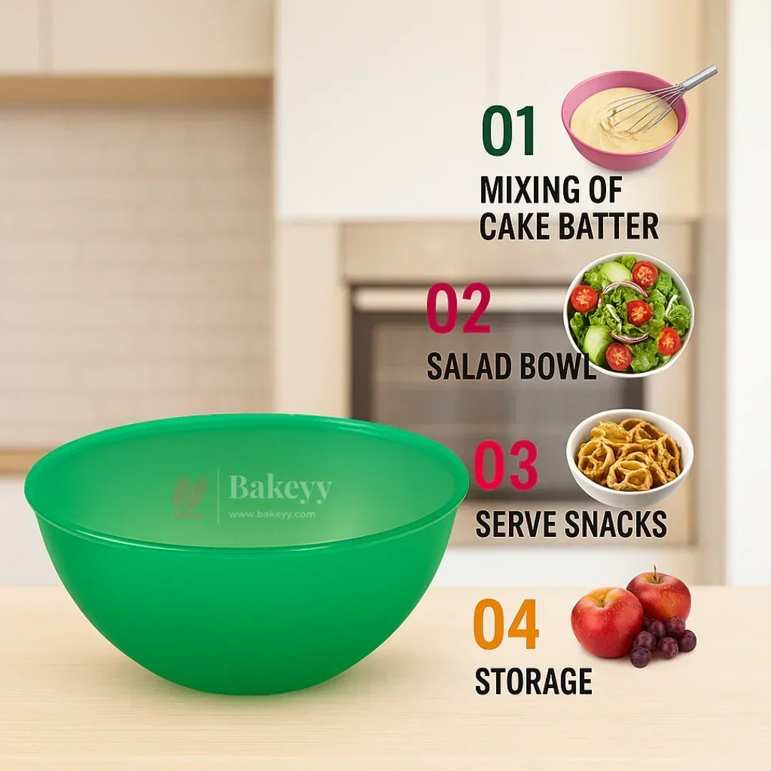 Cake mixing bowl | Batter Mixing Bowl | Baking Accessories | 1 piece - Bakeyy.com - India - Cake mixing bowl | Batter Mixing Bowl | Baking Accessories | 1 piece - Extra Small