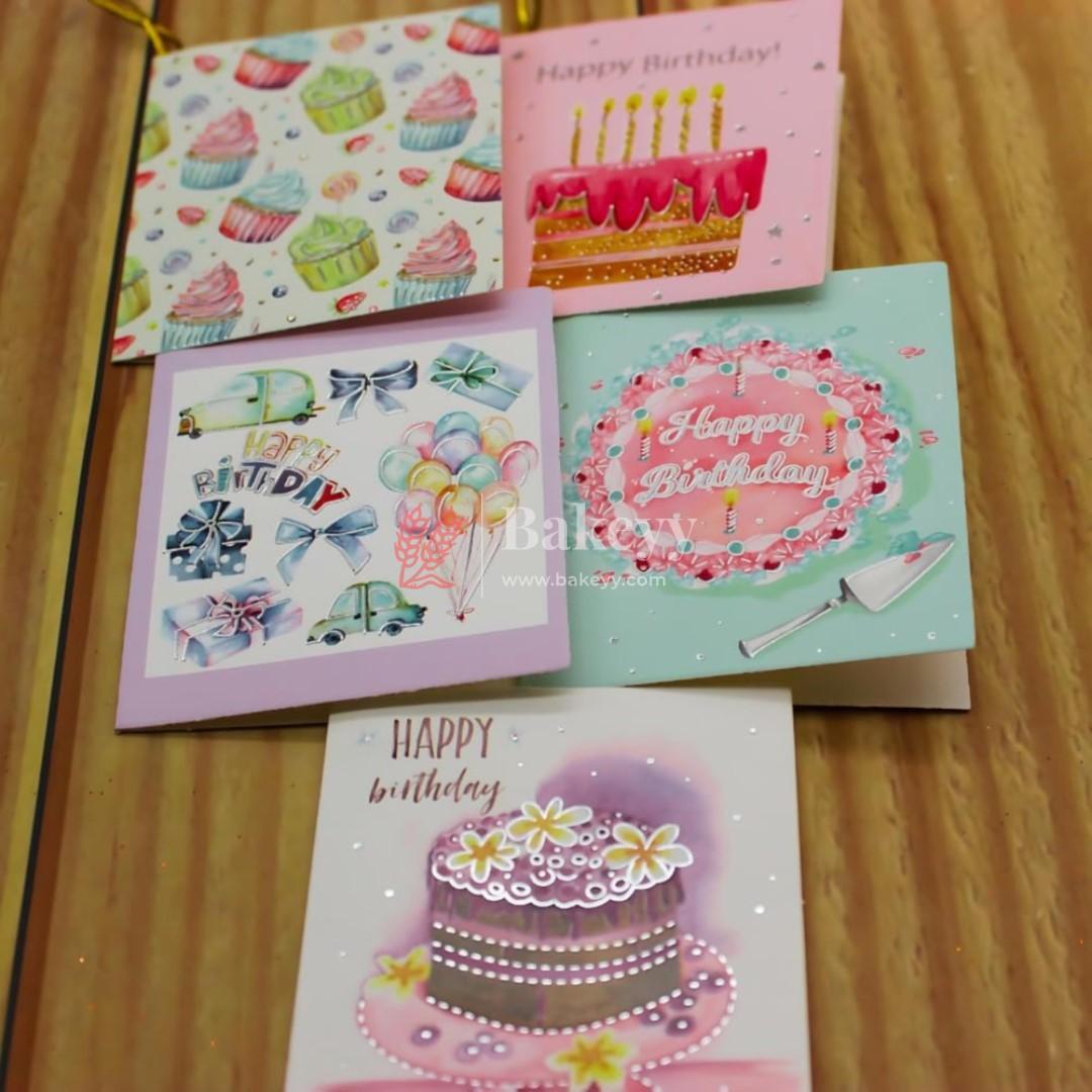 Happy Birthday Tags | Eco-Friendly | Tags with Golden Thread - Bakeyy.com - India - Happy Birthday Tags | Eco-Friendly | Tags with Golden Thread - Default Title