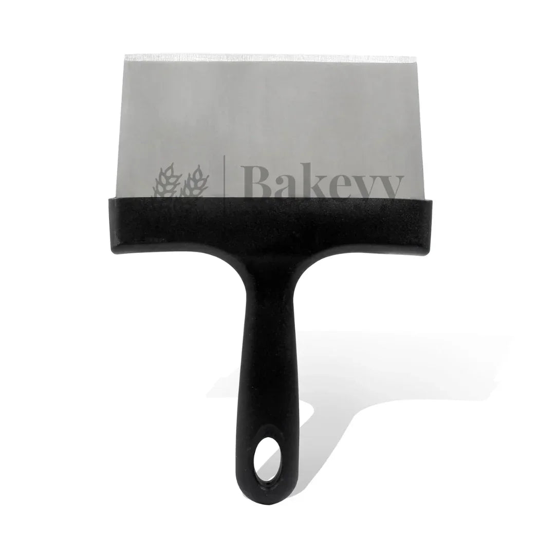 Stainless Steel Chocolate Scraper with Handle | 1 Piece - Bakeyy.com - India - Stainless Steel Chocolate Scraper with Handle | 1 Piece - Default Title