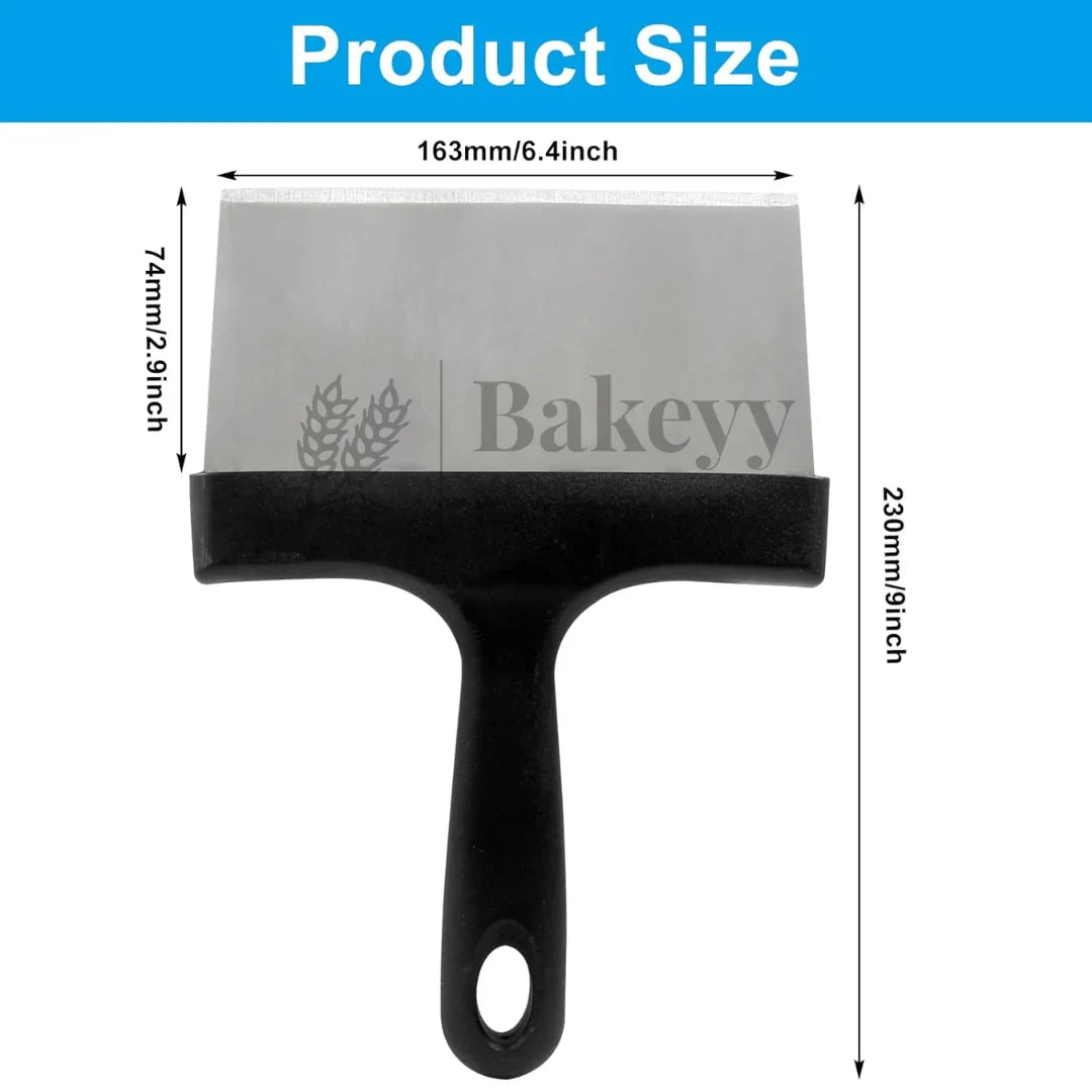 Stainless Steel Chocolate Scraper with Handle | 1 Piece