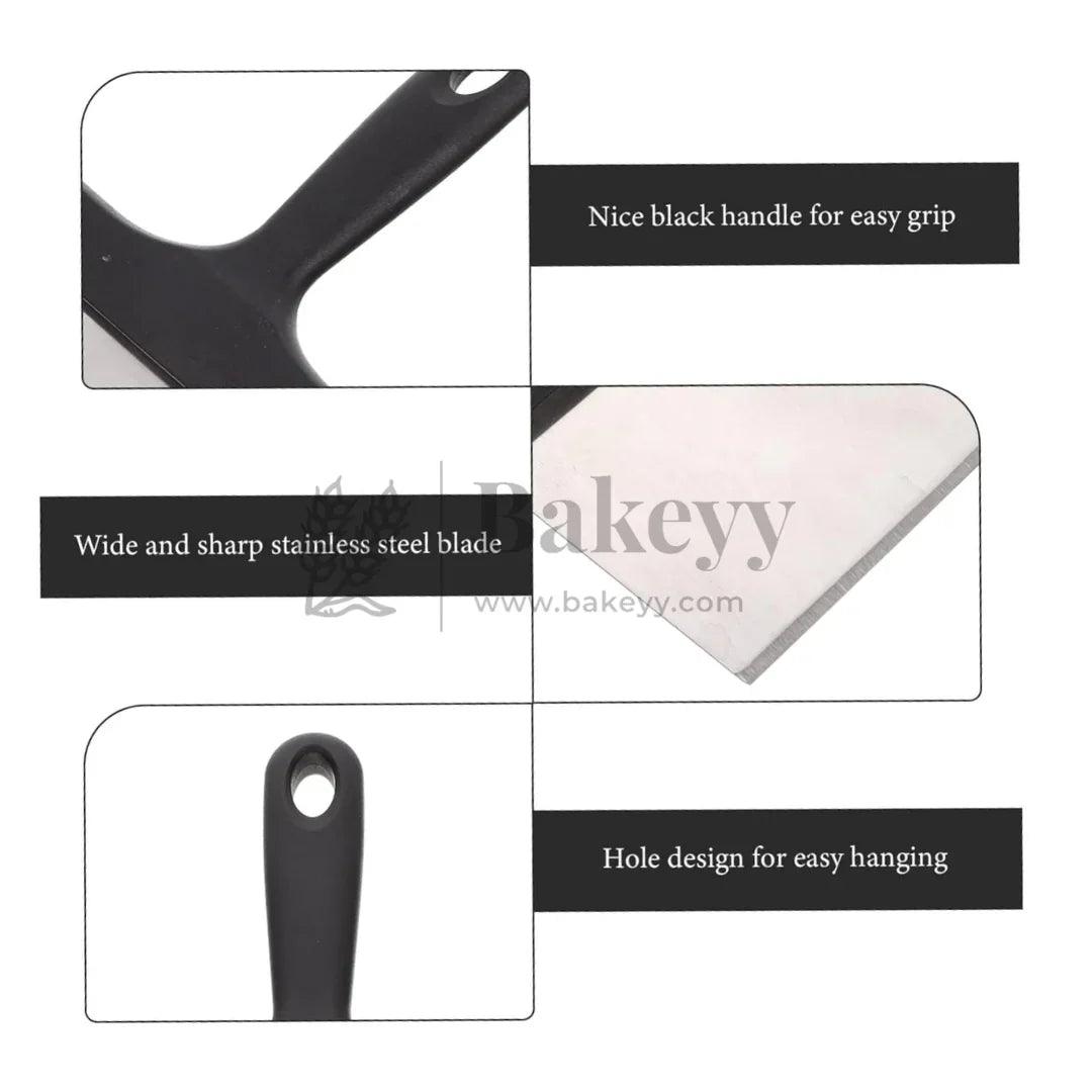 Stainless Steel Chocolate Scraper with Handle | 1 Piece
