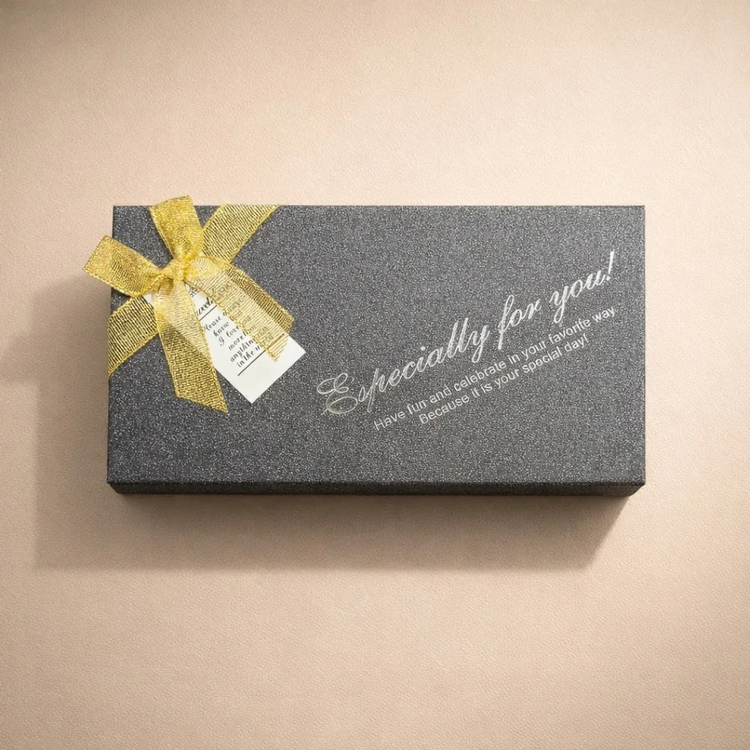 18 Cavity | Rigid Chocolate Box with Golden Partition | Premium Gift Box | Pack of 1 - Bakeyy.com - India - 18 Cavity | Rigid Chocolate Box with Golden Partition | Premium Gift Box | Pack of 1 - Silver 99.00