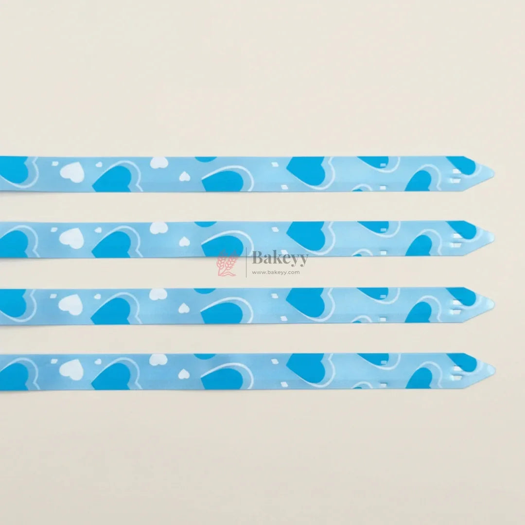 18 cm Printed Pattern Pull Up Gift Ribbon Bow | Easy Self-Tie Decorative Ribbon for Gift Wrapping & Hampers | Multiple Designs Available | Pack of 10 - Bakeyy.com - India - 18 cm Printed Pattern Pull Up Gift Ribbon Bow | Easy Self-Tie Decorative Ribbon for Gift Wrapping & Hampers | Multiple Designs Available | Pack of 10 - Design 5 12.00