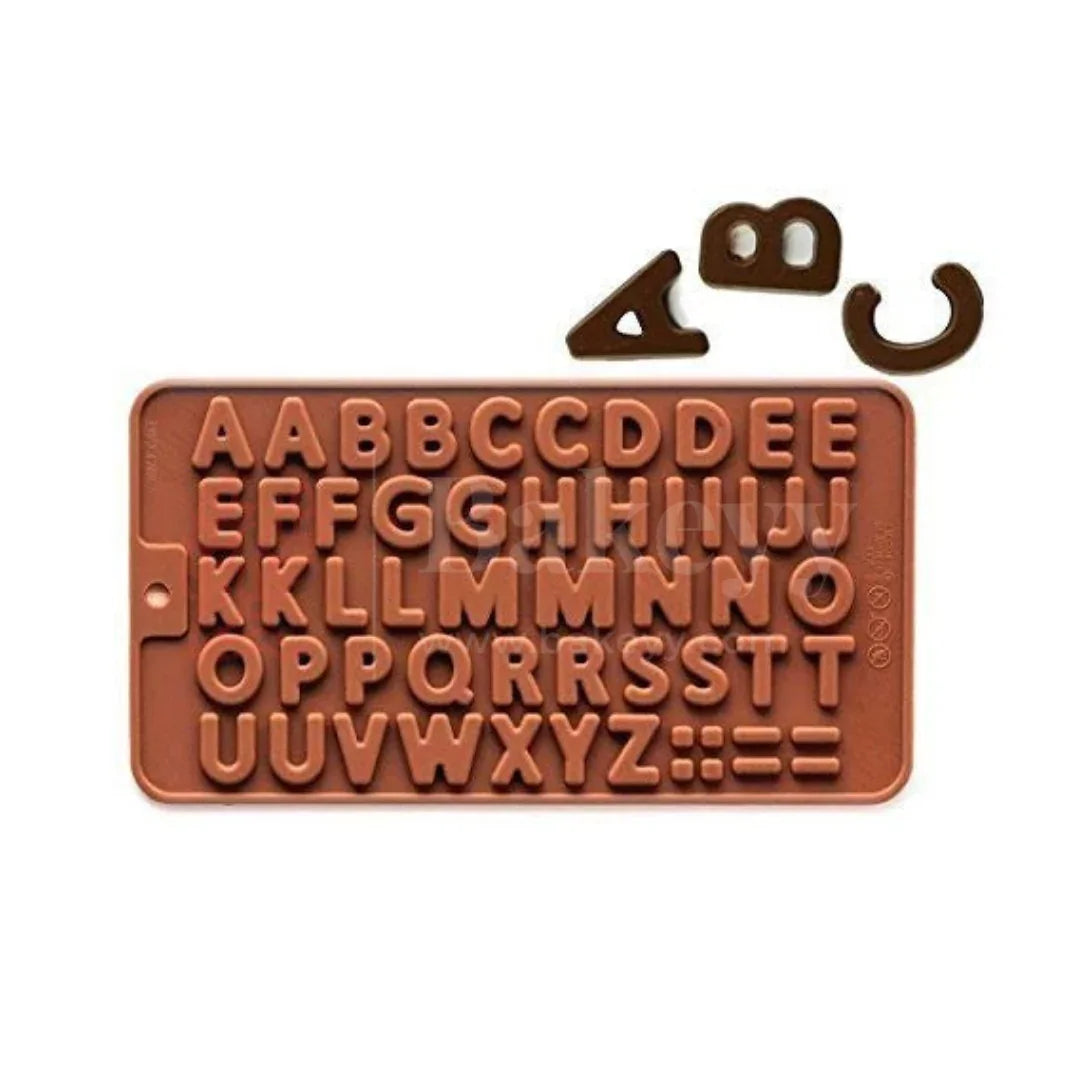 Alphabet Silicone Mould| 1 Piece