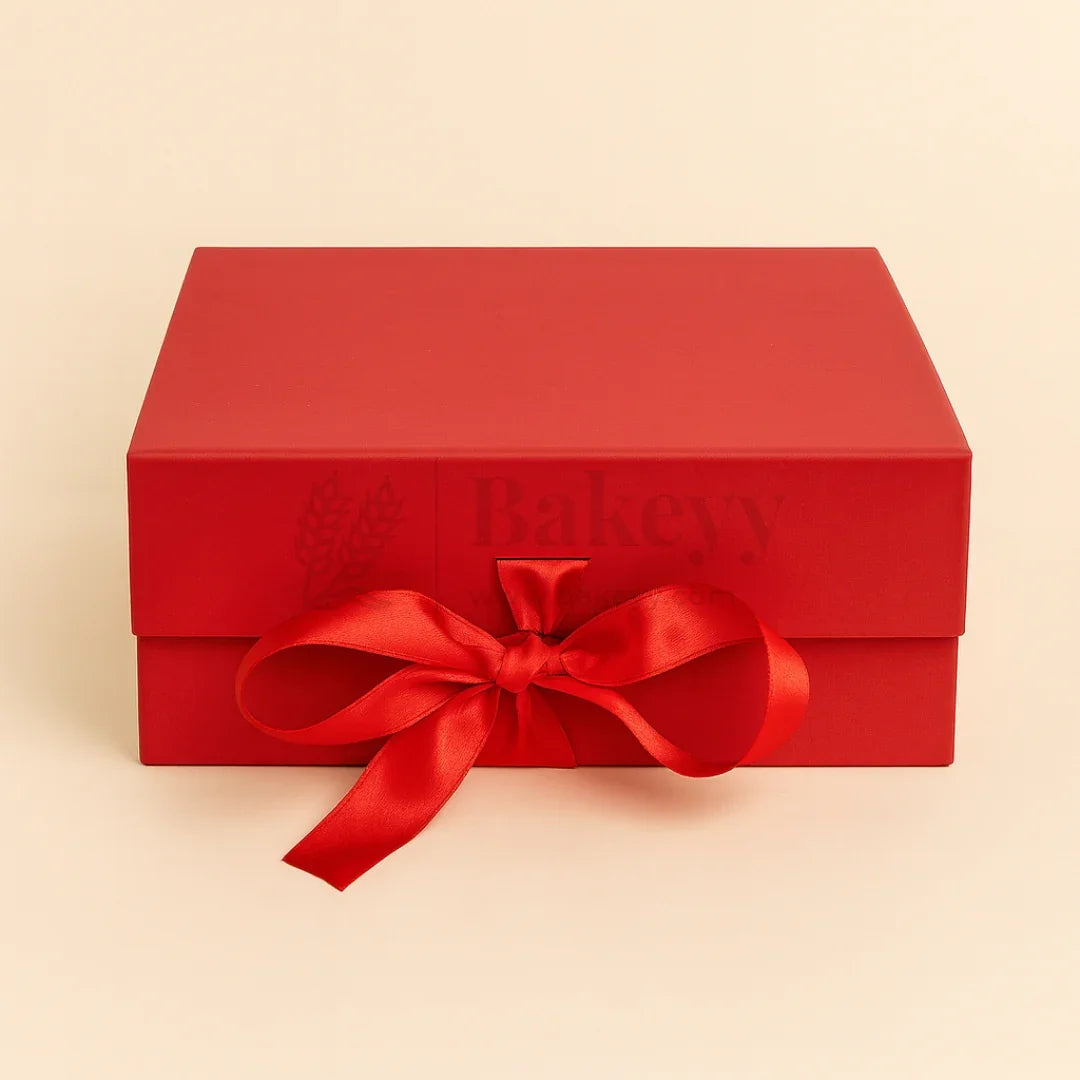 8x8x4 Inch Red Collapsible Hamper Box| 1 Piece