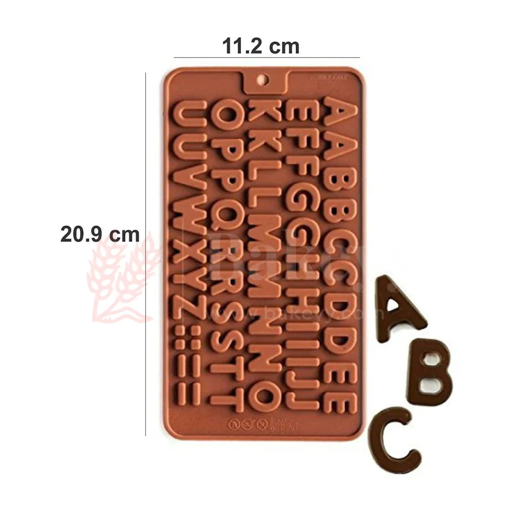 Alphabet Silicone Mould| 1 Piece