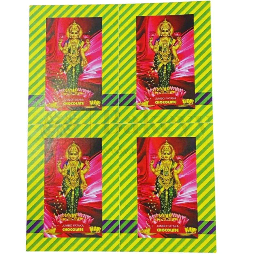 Jumbo Fataka Diwali Sticker | Pack of 10 Sheets