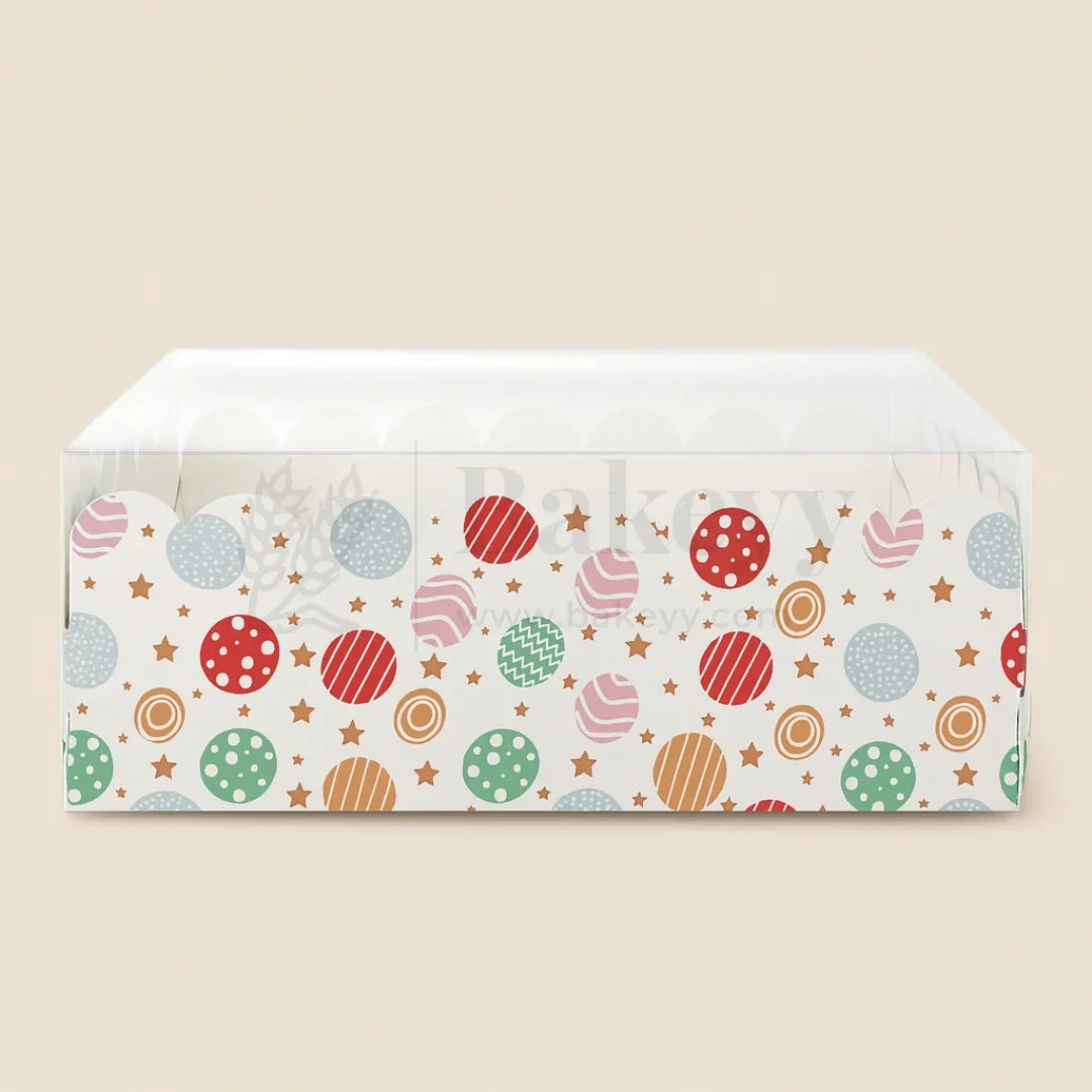 Cute Lollipop Print 2 Brownie Box With Lid | Pack of 50 - Bakeyy.com - India - Cute Lollipop Print 2 Brownie Box With Lid | Pack of 50 - Default Title