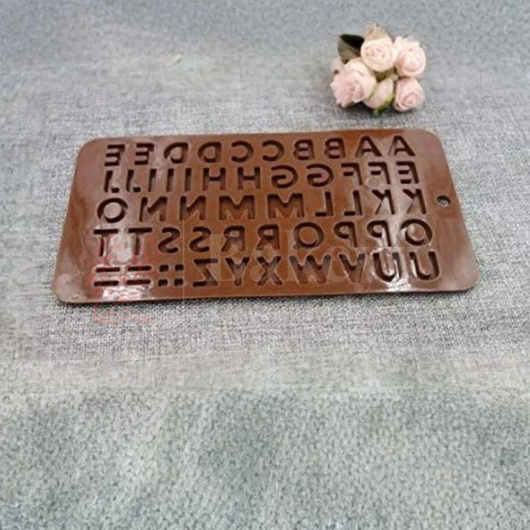 Alphabet Silicone Mould| 1 Piece