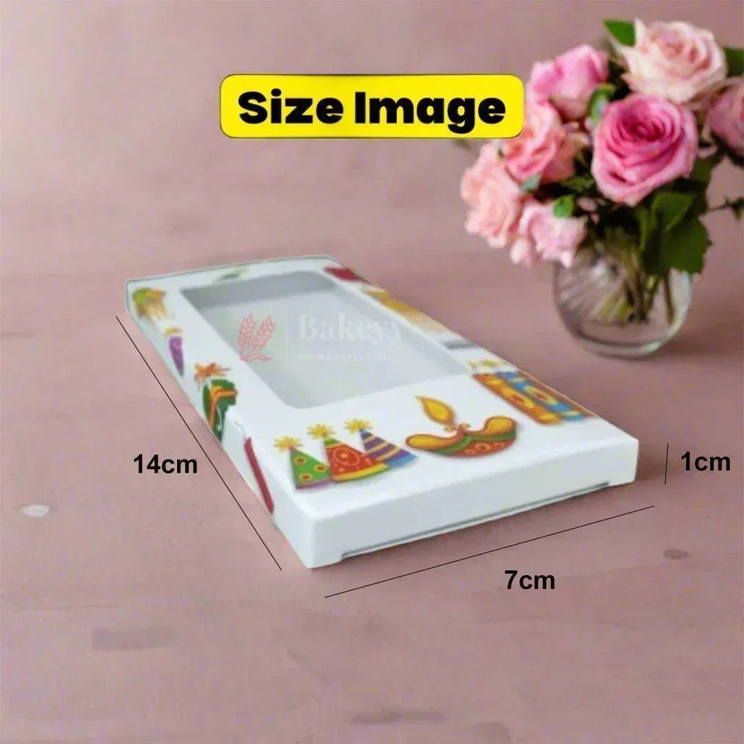 Diwali Design Bar Box | Pack Of 10 - Bakeyy.com - India - Diwali Design Bar Box | Pack Of 10 - Design 1