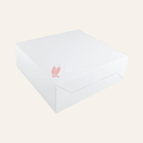 8x8x5 Inch | Plain White Cake Box | Grey Back Cake Box | Pack Of 50 - Bakeyy.com - India - 8x8x5 Inch | Plain White Cake Box | Grey Back Cake Box | Pack Of 50 - Default Title