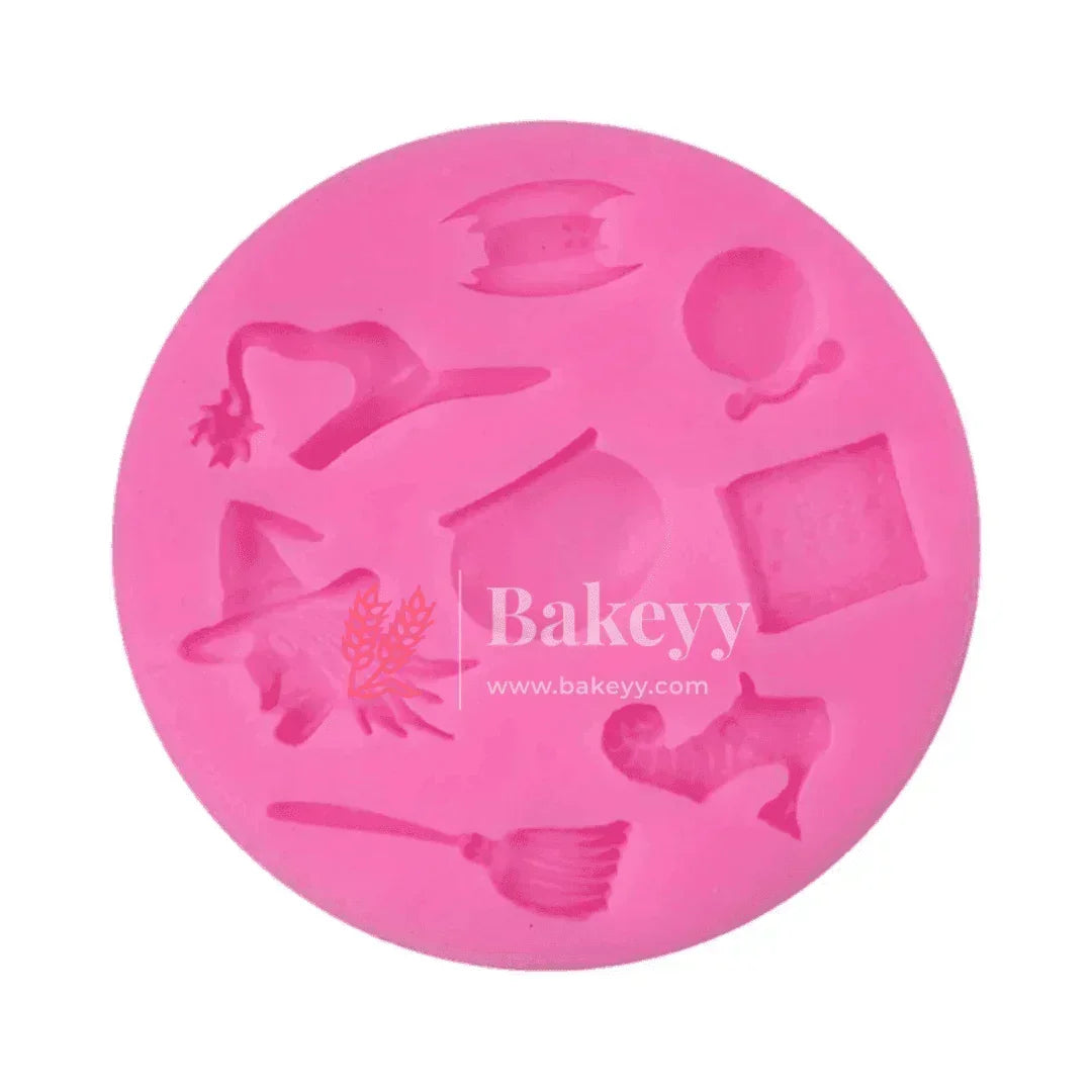 3D Halloween Silicone Fondant Mould – Witch & Magic-Themed Baking Mold - Bakeyy.com - India - 3D Halloween Silicone Fondant Mould – Witch & Magic-Themed Baking Mold - Default Title