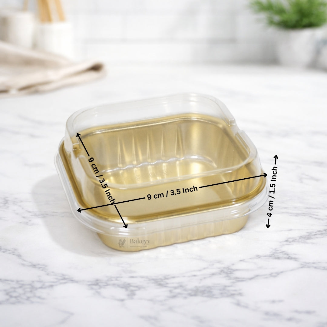 1 Brownie Box | Mini Muffins Pastry Packaging Box | Individual Pastry Container | Pack Of 50