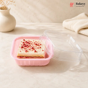 1 Brownie Box | Mini Muffins Pastry Packaging Box | Multiple Colors Available