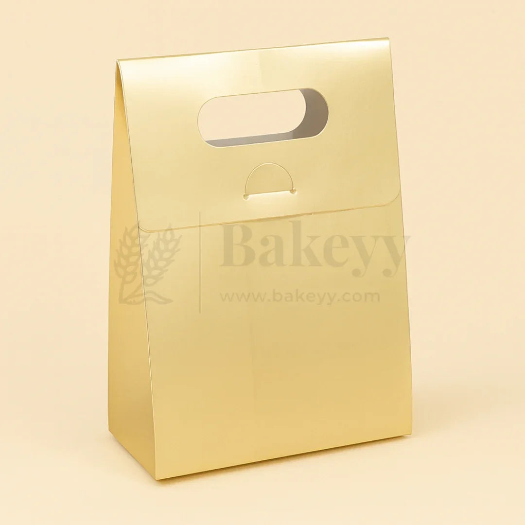 Gold Paper D-Cut Bags| Pack of 10 - Bakeyy.com - India - Gold Paper D-Cut Bags| Pack of 10 - Default Title
