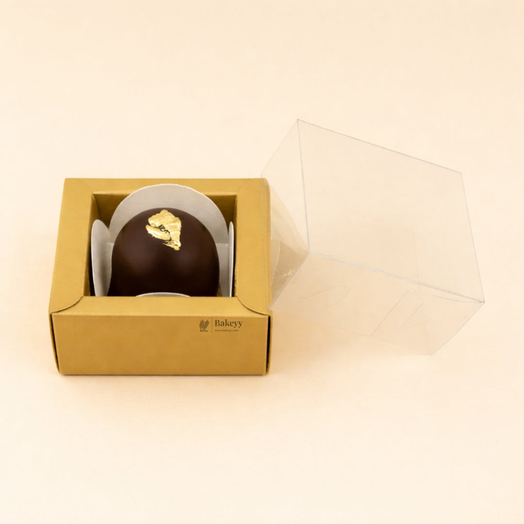 1 Cavity Chocolate Box | Multiple Colors Available | Cavity Box | Pack of 100