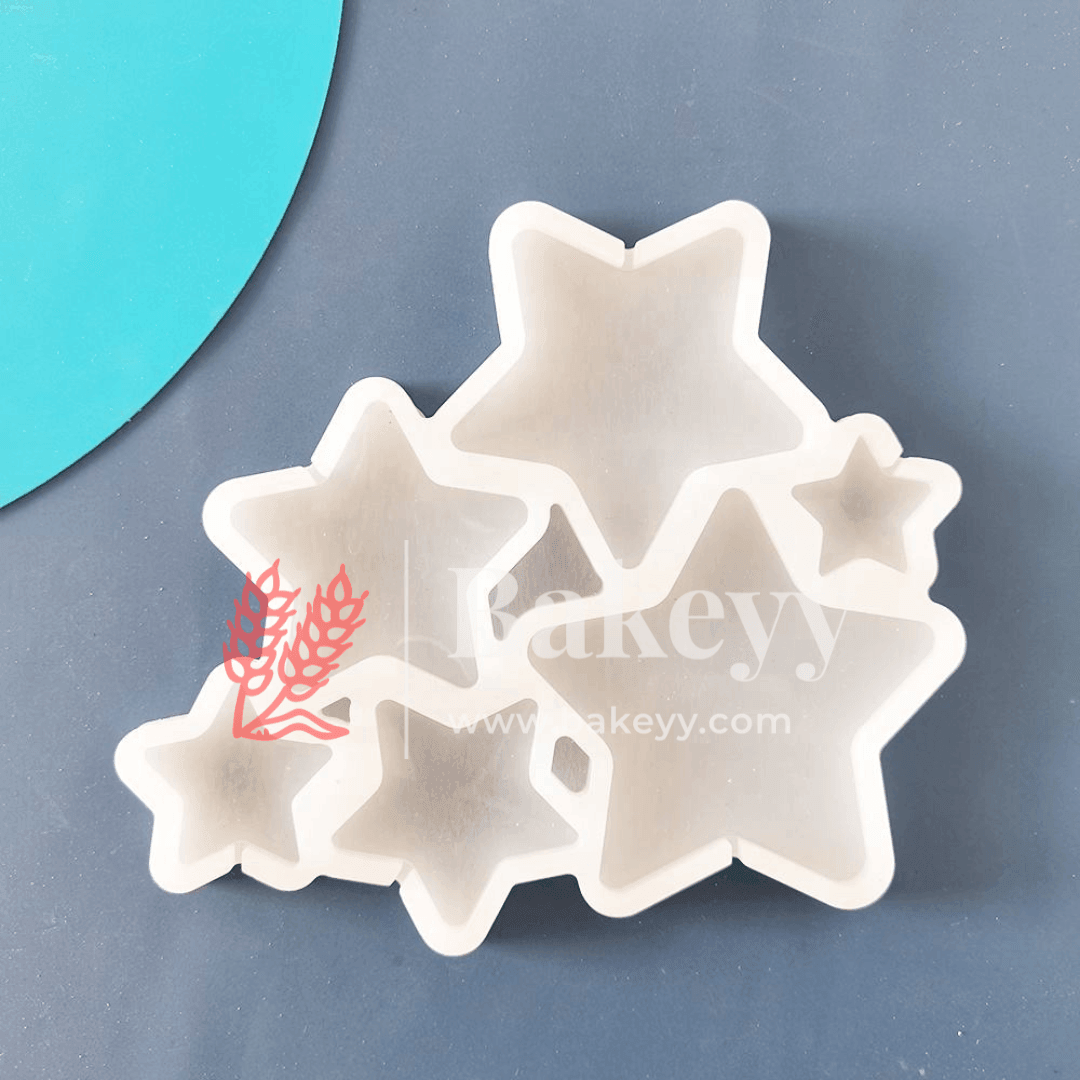 Star Shape Silicone Chocolate Mould - Bakeyy.com - India - Star Shape Silicone Chocolate Mould - Default Title