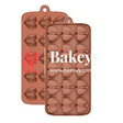 15 Cavity Pinata Heart Silicone Chocolate Mould | Chocolate Making and Shaping Mould - Bakeyy.com - India - 15 Cavity Pinata Heart Silicone Chocolate Mould | Chocolate Making and Shaping Mould - Default Title